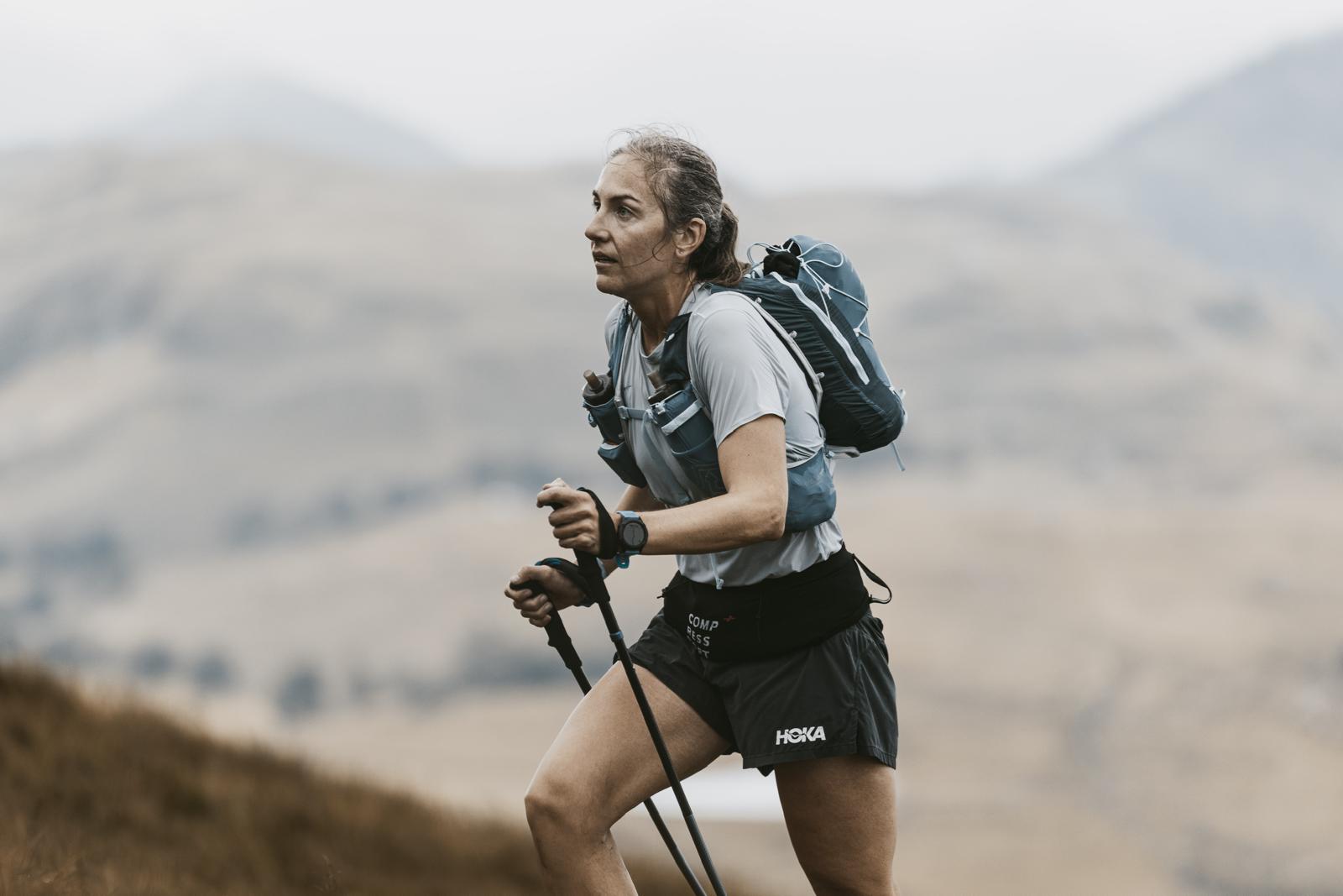 Bex Milnes running